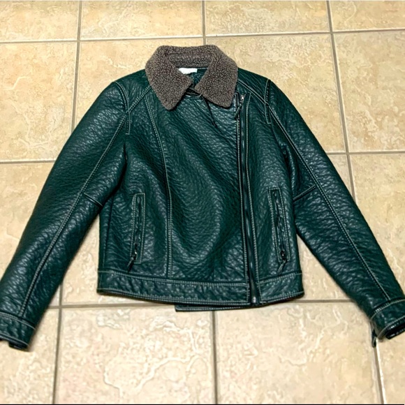 ♦️ Max Studio Green Jacket Size Medium - Picture 3 of 12